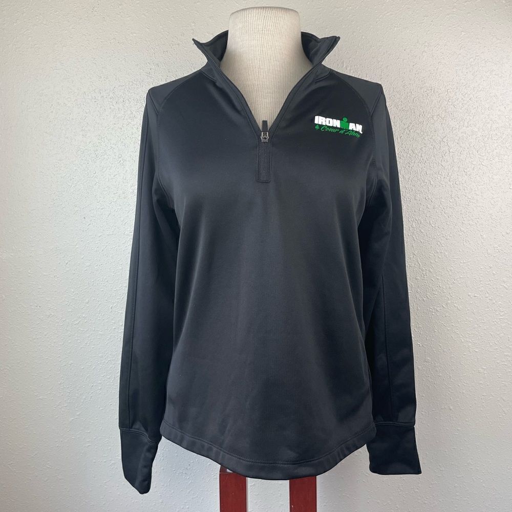 Zorrel Quarter Zip Coeur d’Alene Ironman Pullover Size S EUC